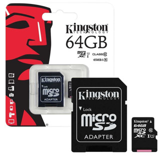 Imagen de MEMORIA MICRO SD 64 GB CLASS 10
