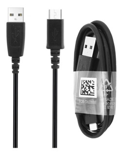 Imagen de CABLE DATOS SAMSUNG USB-C 2A FAST BLACK