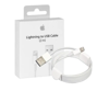 Imagen de CABLE DATOS ORIGINAL IPHONE LIGHTNING MD819ZM/ 2 METROS