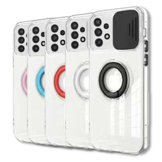 Imagen de PROTECTOR SAMSUNG A72 RINGCAM WHITE