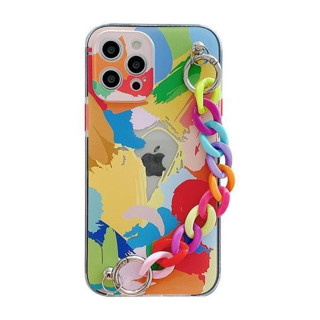 Imagen de PROTECTOR IPHONE 12 PRO MAX CORREA MULTICOLOR