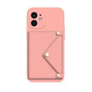 Imagen de PROTECTOR IPHONE 12 WALLSTRAP PINK