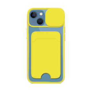 Imagen de PROTECTOR IPHONE 13 WALLETCAM YELLOW