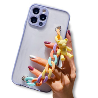 Imagen de PROTECTOR IPHONE 13 PRO MAX CORREA PURPLE