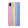 Imagen de PROTECTOR IPHONE X XS SILICON RAINBOW
