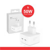 Imagen de ADAPTADOR GENERICO IPHONE TIPO C 50W DUAL PORT
