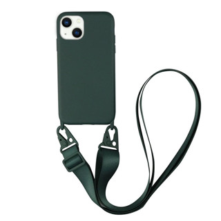 Imagen de PROTECTOR IPHONE 14 NECK VERDE MILITAR