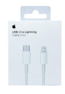 Imagen de CABLE DATOS ORIGINAL IPHONE TIPO C- LIGHTNING 1 METRO