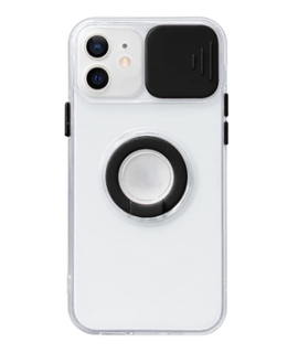 Imagen de PROTECTOR IPHONE 12 RINGCAM BLACK