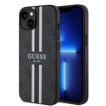 Imagen de GUESS IPHONE 15 STRIPES BLACK 6257