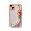 Imagen de PROTECTOR IPHONE 13 CORREA MELON