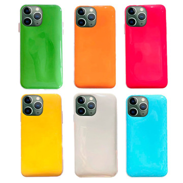 Imagen de PROTECTOR IPHONE 12 PRO MAX JELLY CELESTE - meli