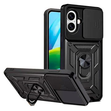 Imagen de PROTECTOR IPHONE 16 CAMRING BLACK