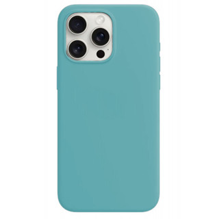 Imagen de Protector iPhone 16 PRO MAX Simil Original Turquesa