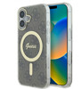 Imagen de GUESS IPHONE 16 MAGSAFE PATTERN GOLD RING AND LOGO BROWN 2005