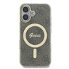 Imagen de GUESS IPHONE 16 MAGSAFE PATTERN GOLD RING AND LOGO BROWN 2005