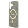 Imagen de GUESS IPHONE 16 MAGSAFE PATTERN GOLD RING AND LOGO BROWN 2005