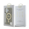 Imagen de GUESS IPHONE 16 MAGSAFE PATTERN GOLD RING AND LOGO BROWN 2005