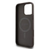 Imagen de GUESS IPHONE 16 PRO  MAGSAFE PU LEATHER CASE COLORED RING AND CLASSIC LOGO BROWN 7262
