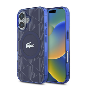 Imagen de LACOSTE IPHONE 16 MAGSAFE MONOGRAM MONOGRAM NAVY 1283