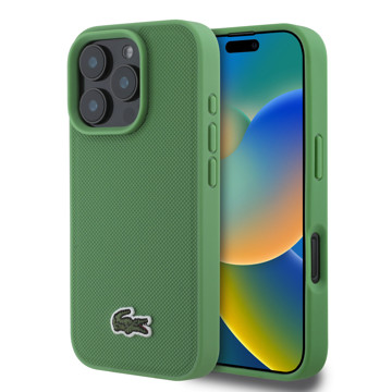 Imagen de LACOSTE IPHONE 16 PRO MAGSAFE PETIT ESTRAGON GREEN 1766