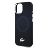 Imagen de LACOSTE IPHONE 15 MAGSAFE NEGRO Y PLATEADO 0116