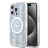 Imagen de LACOSTE IPHONE 15 PRO MAX MAGSAFE BLANCO LOGO PLATEADO 0987