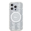Imagen de LACOSTE IPHONE 15 PRO MAX MAGSAFE BLANCO LOGO PLATEADO 0987
