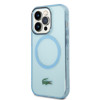 Imagen de LACOSTE IPHONE 15 PRO MAX MAGSAFE CELESTE TRANSLUCIDO 4143