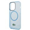 Imagen de LACOSTE IPHONE 15 PRO MAX MAGSAFE CELESTE TRANSLUCIDO 4143