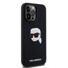 Imagen de KARL LAGERFELD IPHONE 14 PRO MAX MAGSAFE SILICONE CASE HEAD BLACK 7118