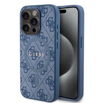 Imagen de GUESS IPHONE 15 PRO MAGSAFE CLASSIC LOGO BLUE 6626