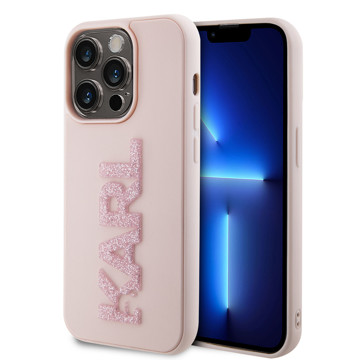 Imagen de KARL LAGERFELD IPHONE 15 PRO GLITTER LOGO 6496