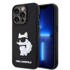 Imagen de KARL LAGERFELD IPHONE 15 PRO MAX RUBBER CASE CHOUPETTE BLACK 1202