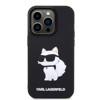 Imagen de KARL LAGERFELD IPHONE 15 PRO MAX RUBBER CASE CHOUPETTE BLACK 1202