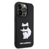 Imagen de KARL LAGERFELD IPHONE 15 PRO MAX RUBBER CASE CHOUPETTE BLACK 1202