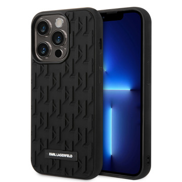 Imagen de KARL LAGERFELD IPHONE 15 PRO MAX 3D RUBBER BLACK 5270