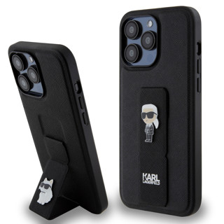 Imagen de KARL LAGERFELD IPHONE 15 PRO MAX GRIP CHOUPETTE BLACK 7465