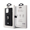 Imagen de KARL LAGERFELD IPHONE 15 PRO MAX GRIP CHOUPETTE BLACK 7465