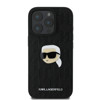 Imagen de KARL LAGERFELD IPHONE 16 PRO MONOGRAM PU LEATHER CASE WITH PIN LOGO KARL HEAD 9563