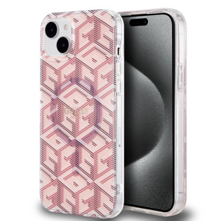 Imagen de GUESS IPHONE 15 MAGSAFE GCUBE PINK 1980