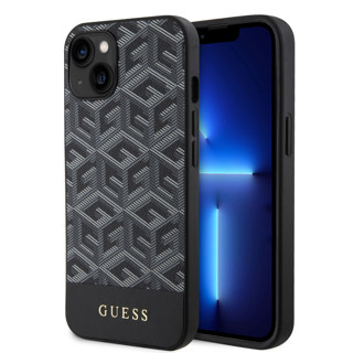Imagen de GUESS IPHONE 15 MAGSAFE CUBE LOGO BLACK 4703