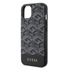 Imagen de GUESS IPHONE 15 MAGSAFE CUBE LOGO BLACK 4703