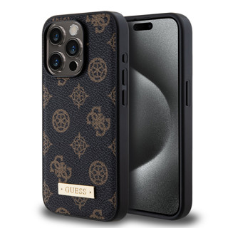Imagen de GUESS IPHONE 15 PRO MAGSAFE LOGO BLACK GOLD 6136