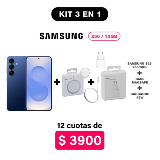 Imagen de Promo Pack Samsung S25 5G de 256/12GB + Accesorios