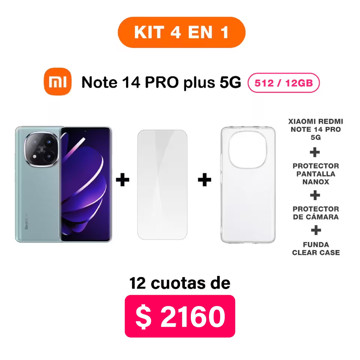 Imagen de Promo Pack Xiaomi Note 14 Pro Plus 5G de 512/12GB + Accesorios