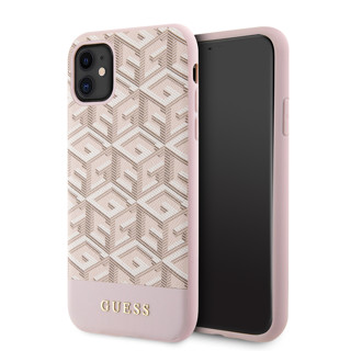 Imagen de GUESS IPHONE 11 MAGSAFE GCUBE PINK 6025