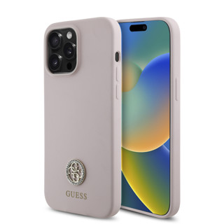 Imagen de GUESS IPHONE 14 PRO MAX LOGO STRAS PINK GOLD 8898