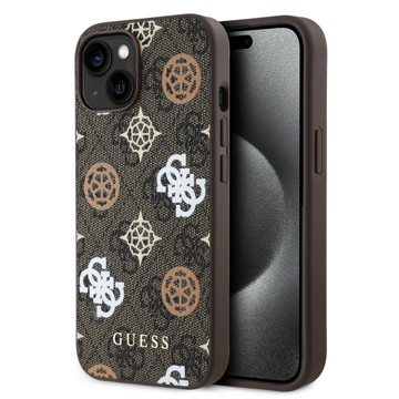 Imagen de GUESS IPHONE 15 MAGSAFE PEONY BROWN 3020