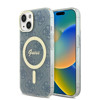 Imagen de GUESS IPHONE 15 MASGAFE BLUE GOLD 4628